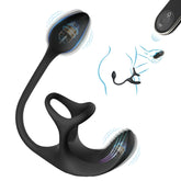 Apex - Spherical Vibrating Anal Plug with Penis Cock Rings